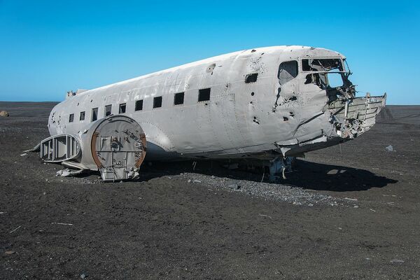 Wrecked DC-3 Plane